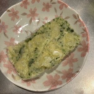 レンジで速攻♪ほうれん草＆チーズ蒸しパン